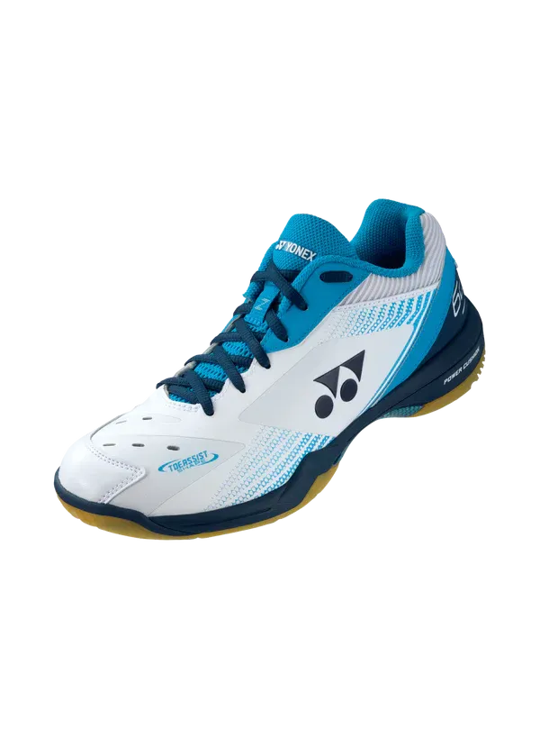 Yonex Power Cushion 65 Z3 Men's Shoes (White/Ocean Blue) 2023