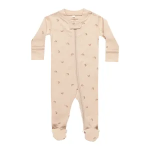 Zip Long Sleeve Sleeper Footie - Rainbows